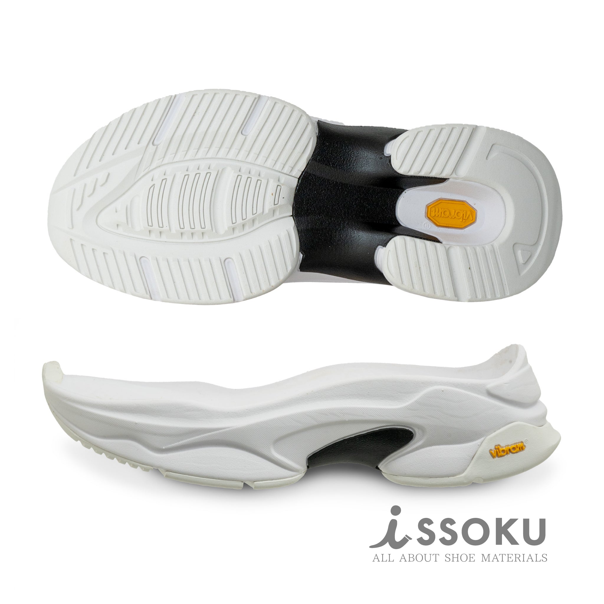 〈NEW!〉Vibram®︎ #879C【90's Runner】black×white – issoku